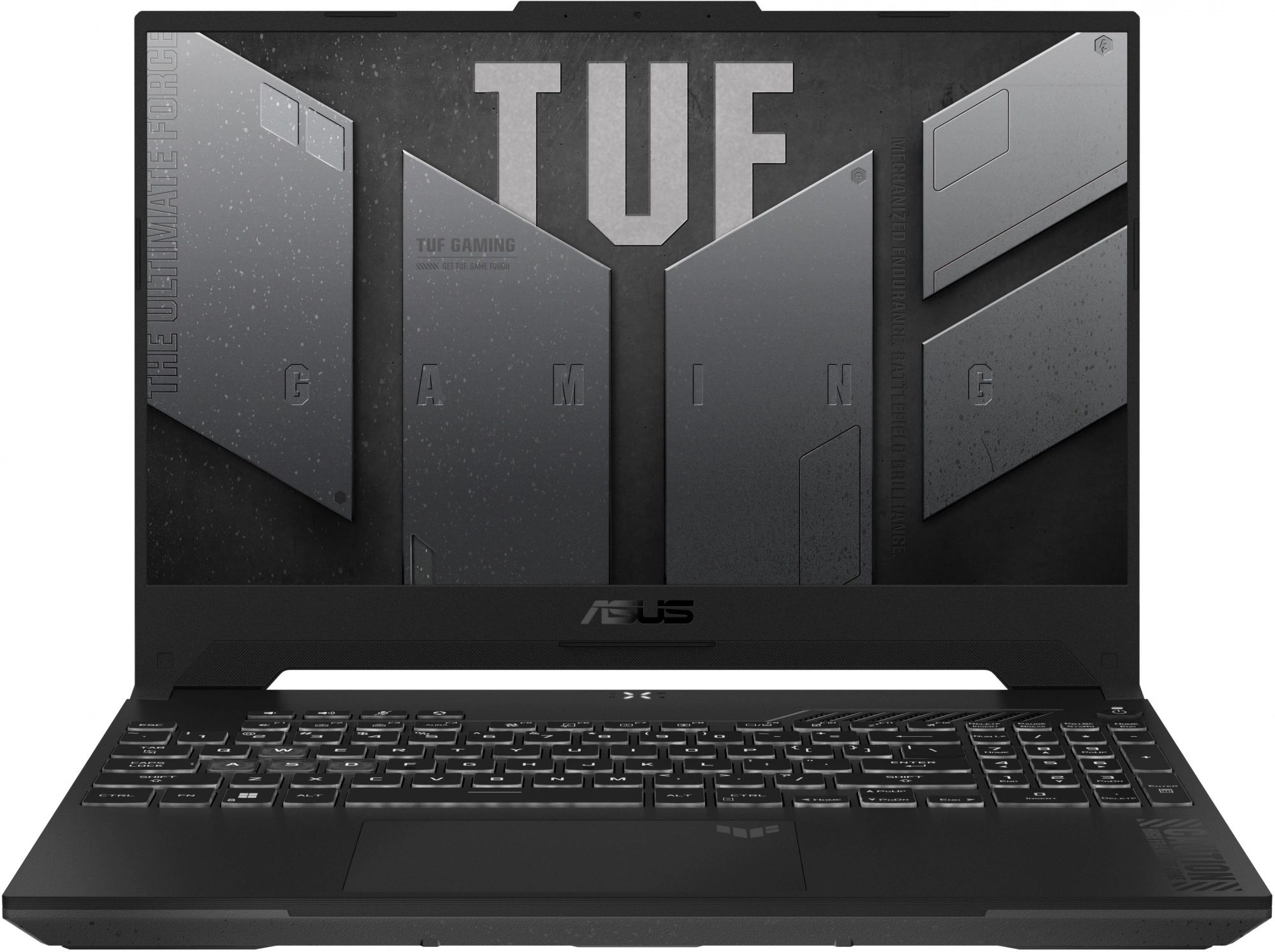 Ноутбук Asus TUF Gaming A15 FA507NVR-LP040 Ryzen 7 7435HS 16Gb SSD512Gb NVIDIA GeForce RTX4060 8Gb 15.6" IPS FHD (1920x1080) noOS grey WiFi BT Cam (90NR0JK5-M00230)