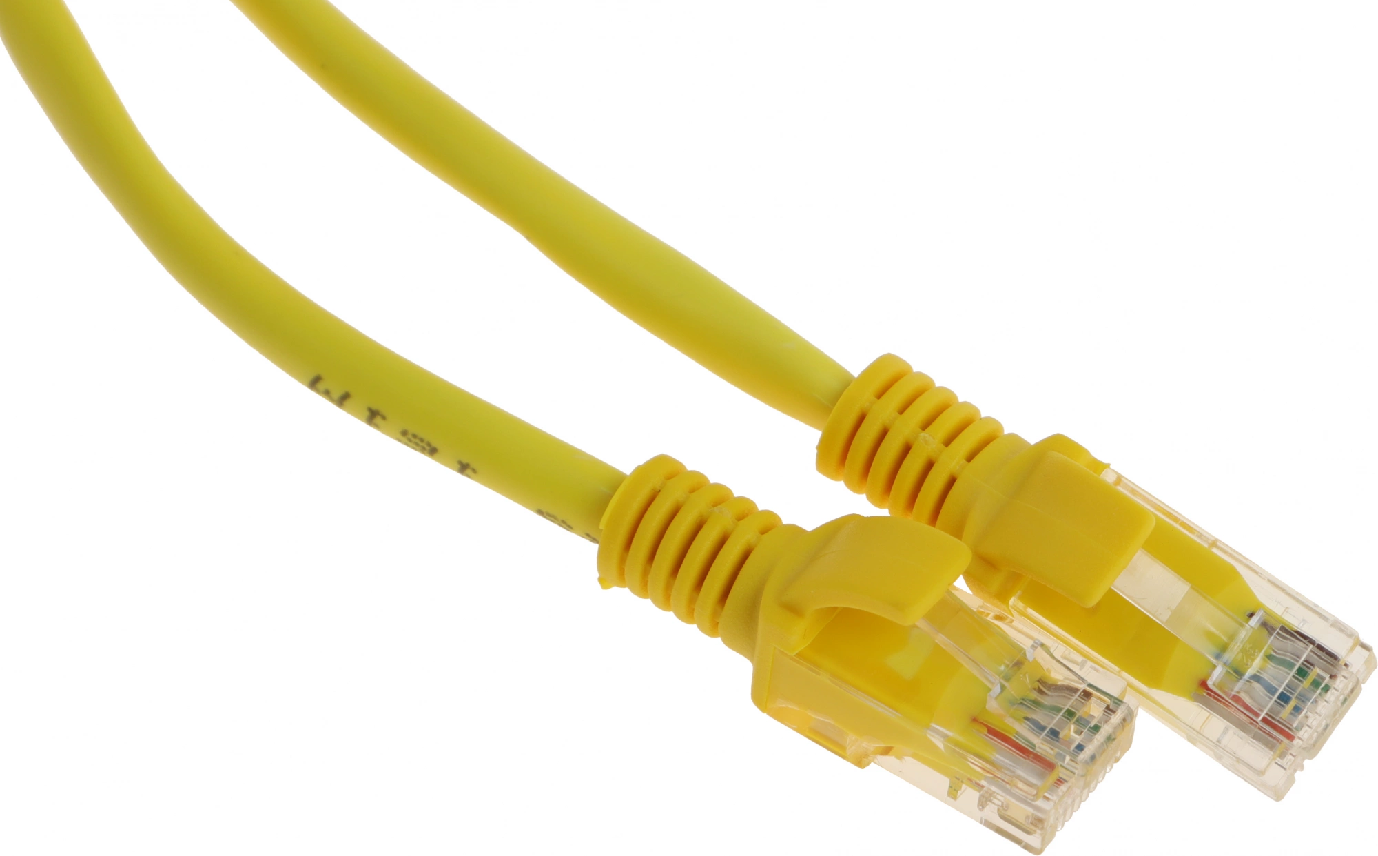 Патч-корд Premier PP12-1.5M/Y 1000Гбит/с UTP 4 пары cat.5E CCA molded 1.5м желтый RJ-45 (m)-RJ-45 (m)