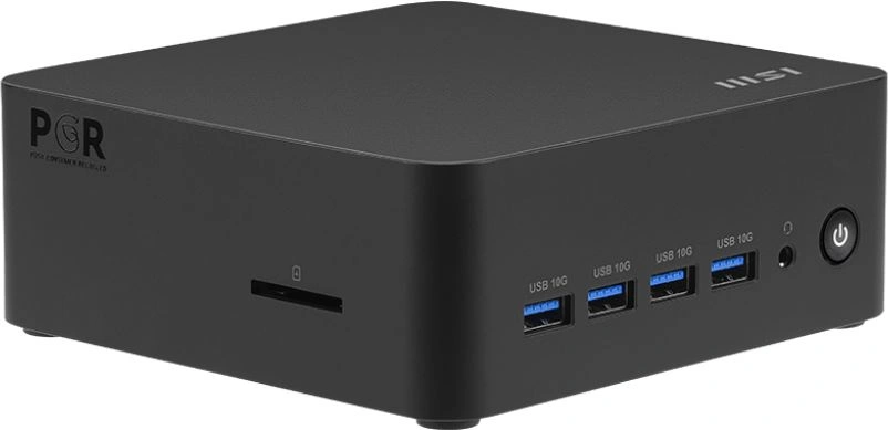 Неттоп MSI Cubi Z 8M-037XRU Ryzen 7 H255 (3.8) 16Gb SSD1Tb RGr CR без ОС WiFi BT (9S6-B03241-038)