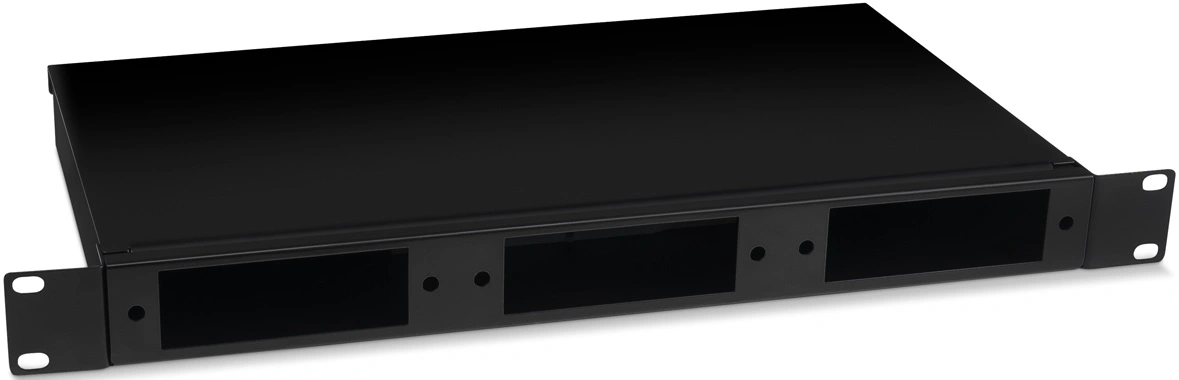 Кросс CabeusFO-19-3FP FO-19-3FP-BK 1U 24xSC/LC дупл.