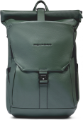 Рюкзак Piquadro Than CA6612S135/VE роллтоп хаки кожа