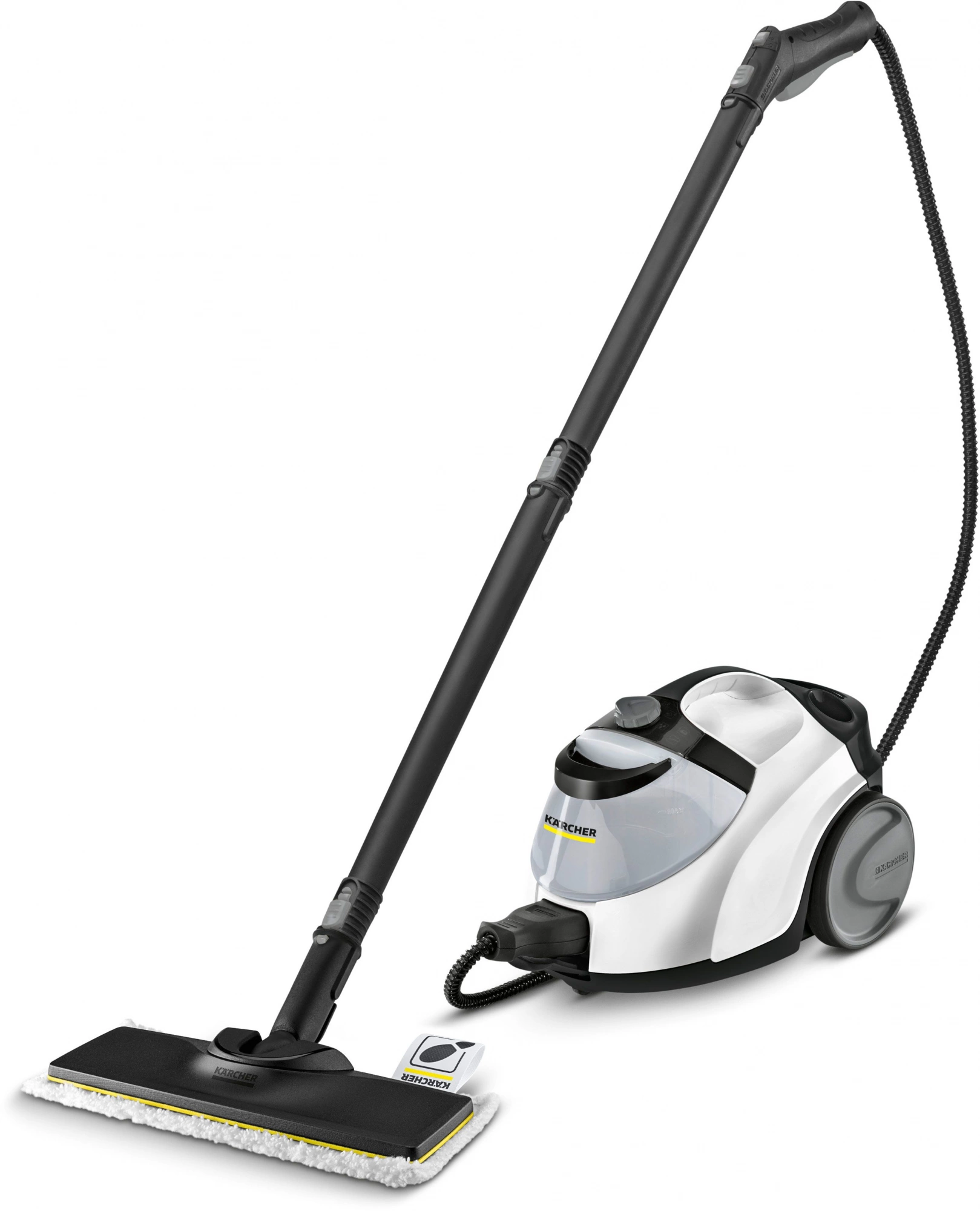 Пароочиститель напольный Karcher EasyFix SC 5 Iron Plug 2200Вт белый/черный