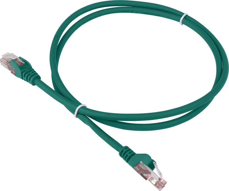 Патч-корд Lanmaster LAN-PC45/U6-1.5-GN UTP RJ-45 вил.-вилка RJ-45 кат.6 1.5м зеленый LSZH (уп.:1шт)