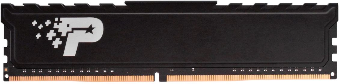 Память DDR4 16GB 2666MHz Patriot PSP416G2666H1 Signature Premium RTL PC4-21300 CL19 DIMM 288-pin 1.2В dual rank с радиатором Ret