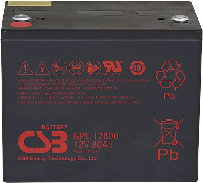 Батарея для ИБП CSB GPL12800 12В 80Ач