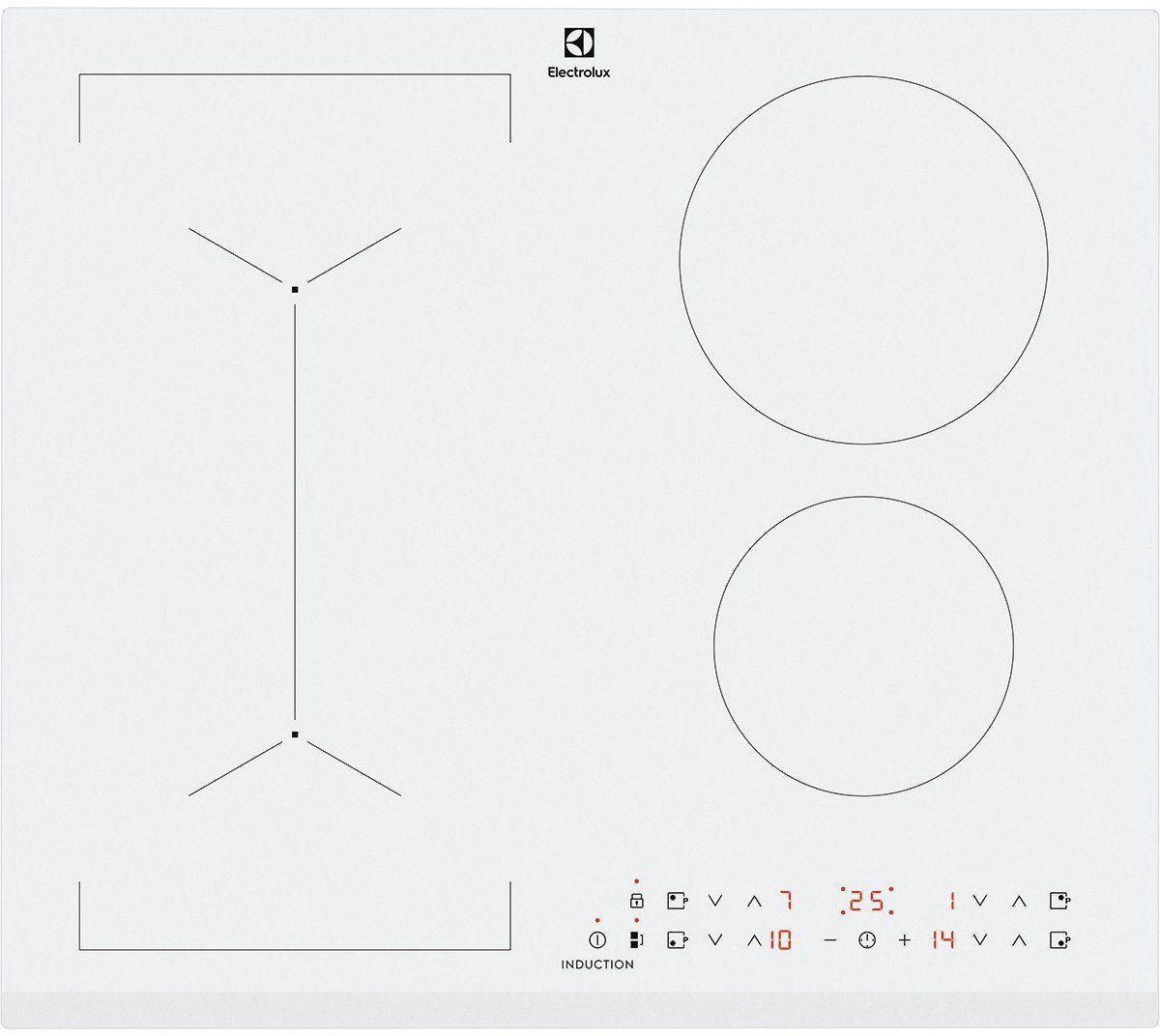 Индукционная варочная поверхность Electrolux LIV63431BW белый