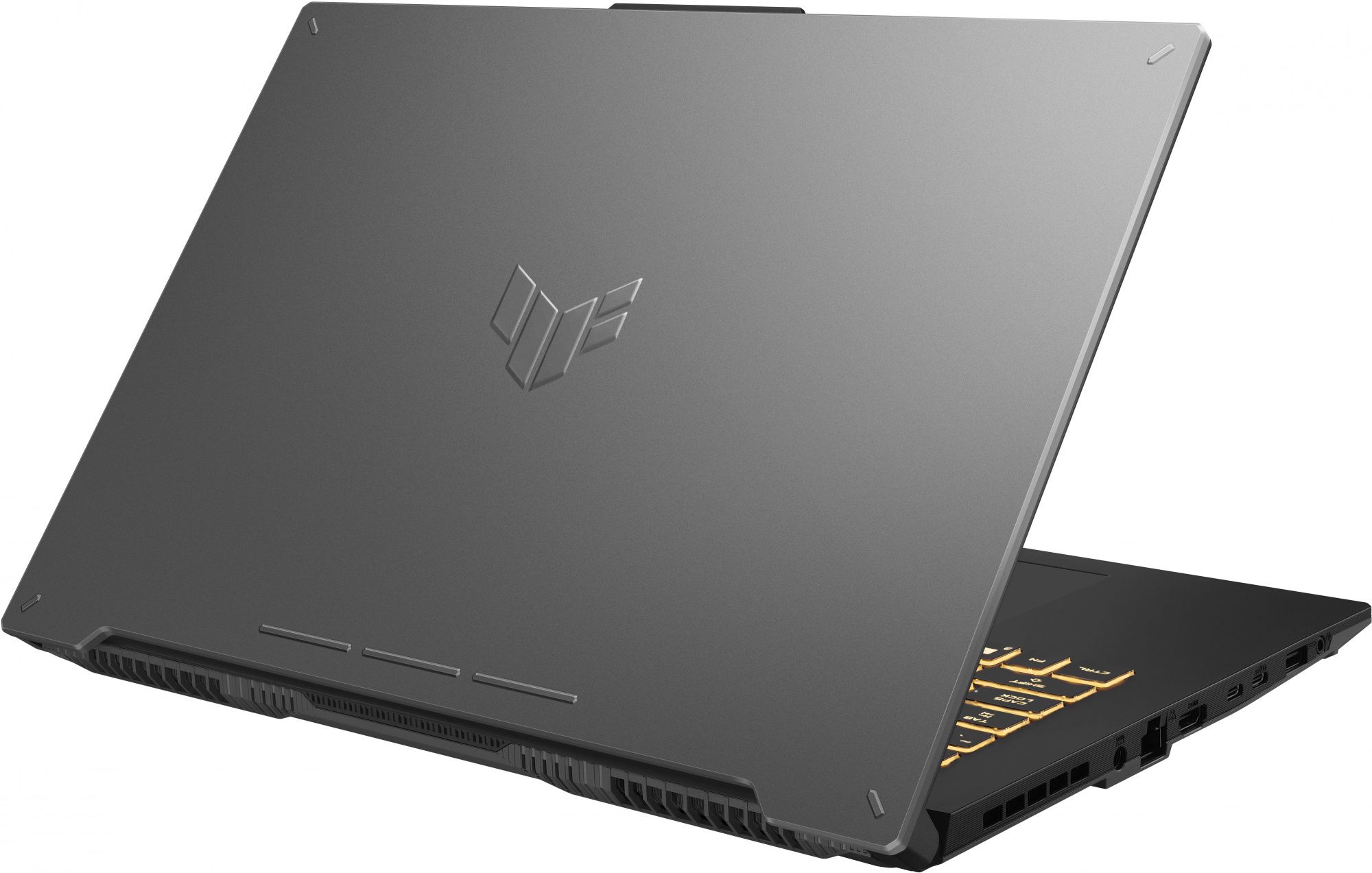 Ноутбук Asus TUF Gaming F17 FX707ZV4-HX076 Core i7 12700H 16Gb SSD512Gb NVIDIA GeForce RTX4060 8Gb 17.3" IPS FHD (1920x1080) noOS grey WiFi BT Cam (90NR0FB5-M004H0)