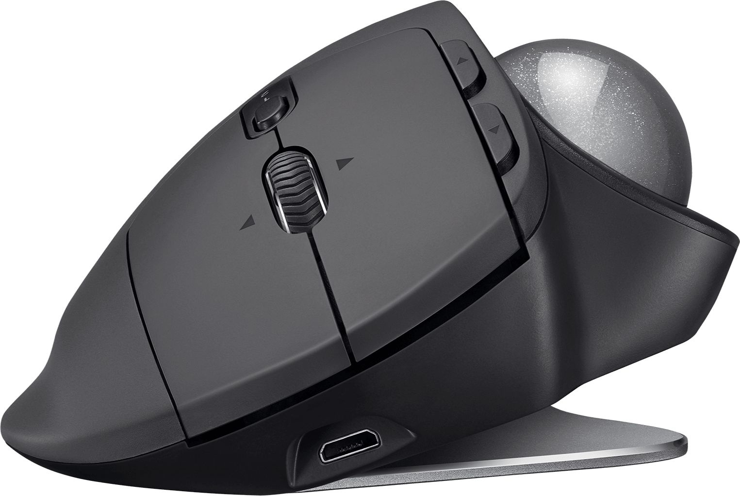 Трекбол Logitech Trackball MX Ergo графитовый оптическая 2048dpi беспров. BT/Radio USB 8but (910-005182)