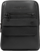 Сумка мужская Piquadro Solm CA7031S141/N черная натур.кожа