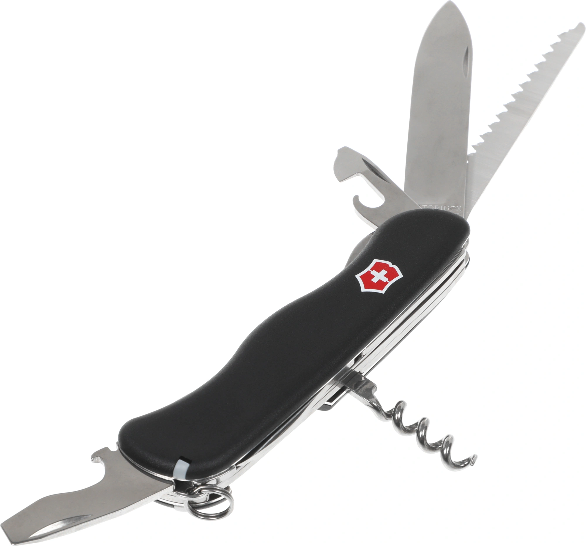 Нож перочинный Victorinox Forester (0.8363.3) 111мм 12функц. черный карт.коробка