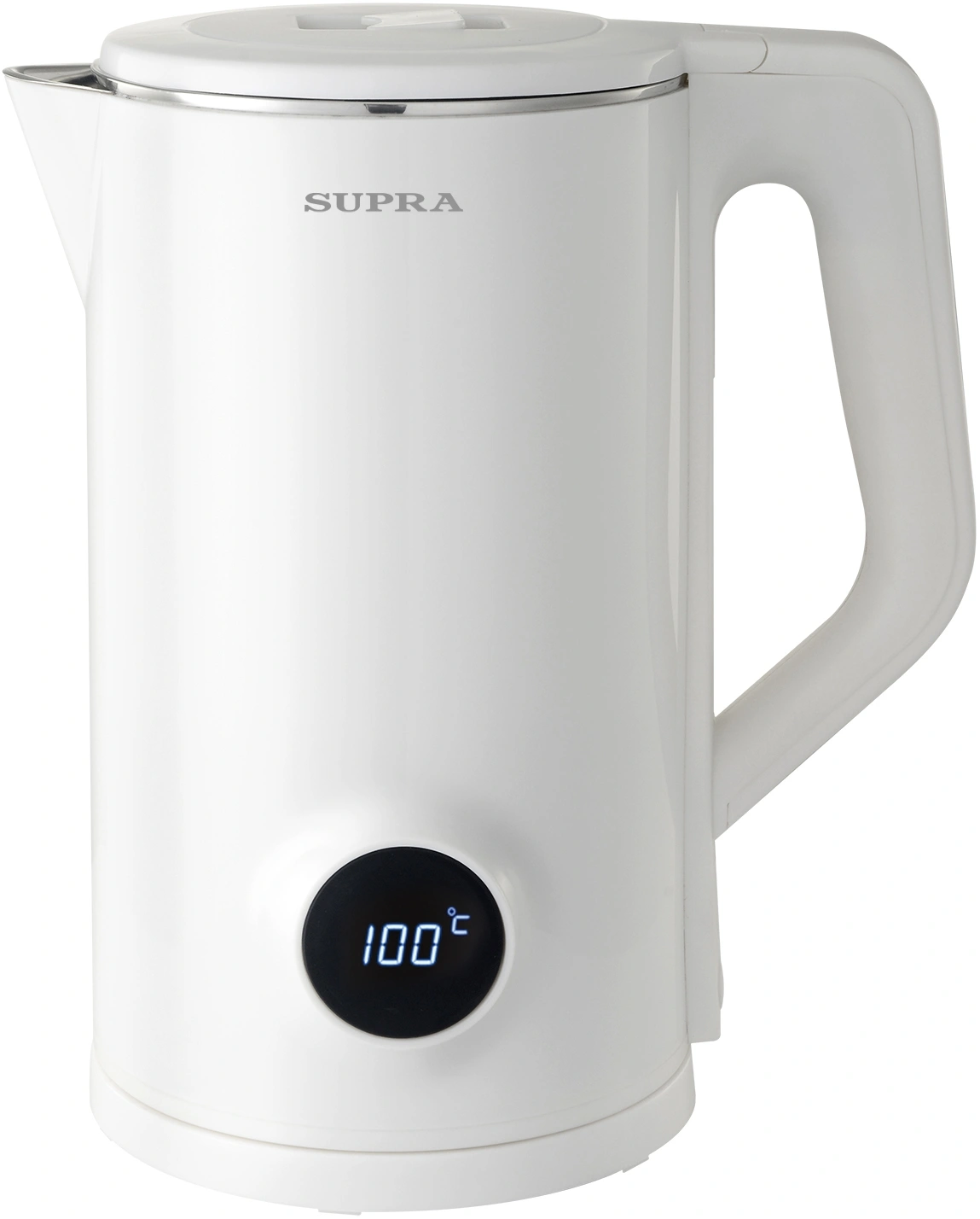 Чайник электрический Supra KES-1884DP 1.8л. 2200Вт белый корпус: пластик