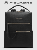 Рюкзак женский Piquadro Patricia CA6839W140BM/N черный кожа
