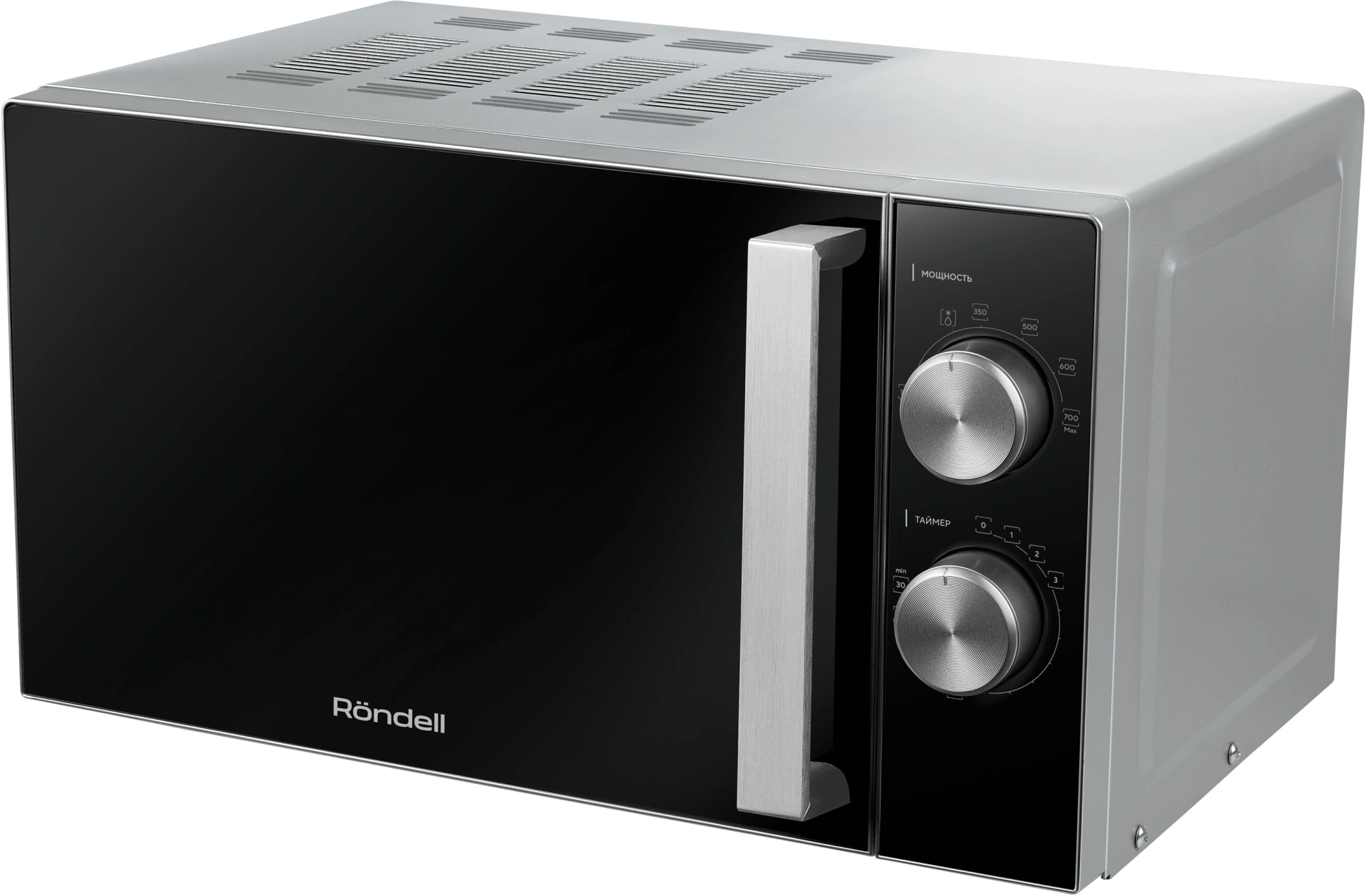 Микроволновая Печь Rondell RDE-MW208 20л. 700Вт серебристый/черный