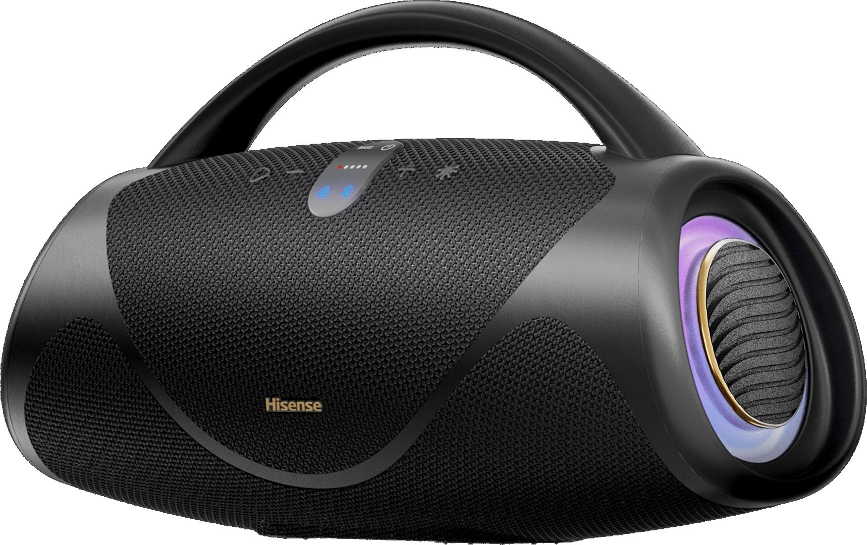 Колонка порт. Hisense VoyageBOOM черный 136W 4.1 BT/3.5Jack/USB