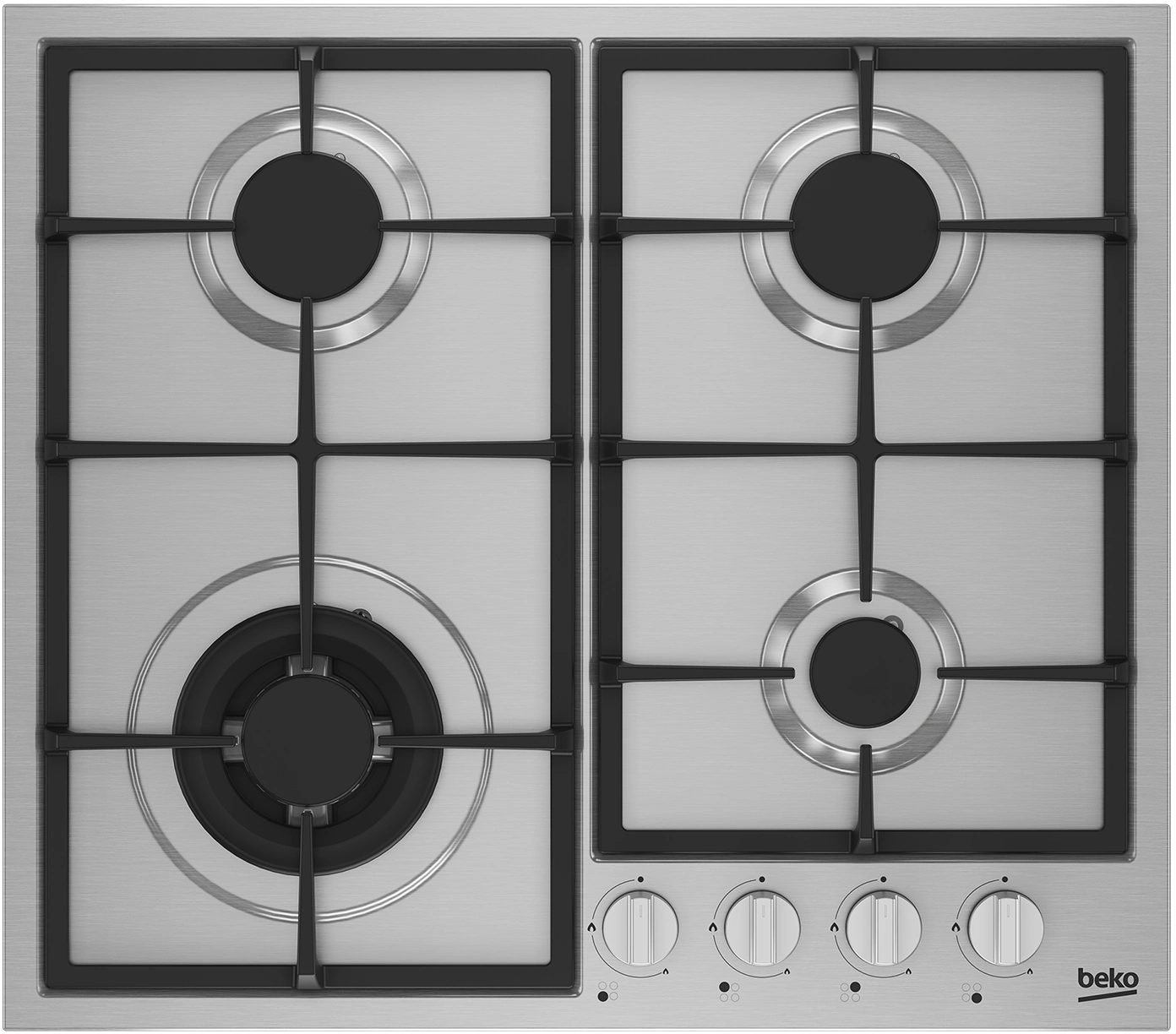Газовая варочная поверхность Beko HIYG 64225 SXO нержавеющая сталь