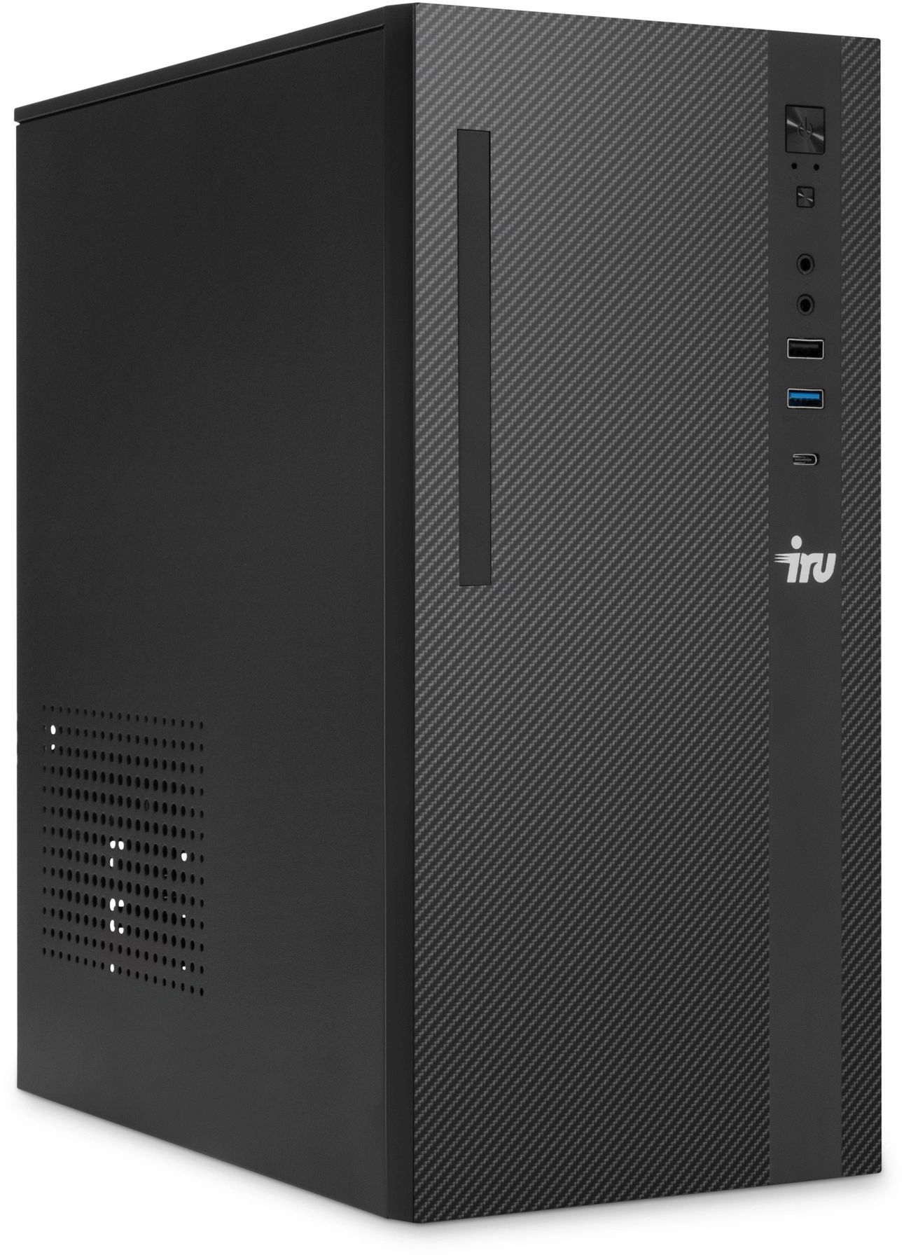 ПК IRU Planio 310H6SC MT i3 14100F (3.5) 16Gb SSD512Gb GT610 2Gb Windows 11 Pro GbitEth 400W черный (2153498)