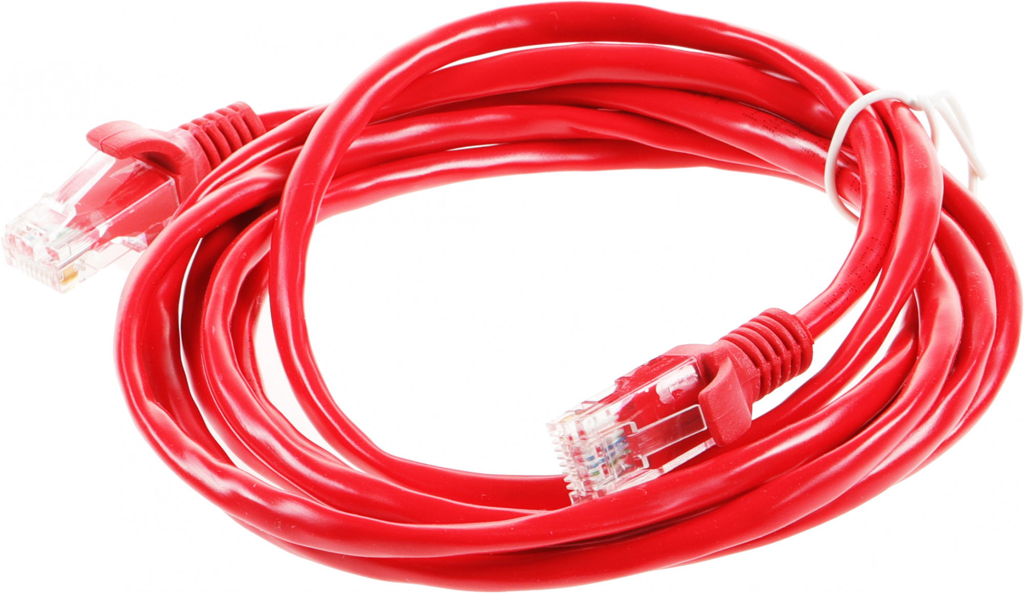 Патч-корд Premier PP12-2M/R 1000Гбит/с UTP 4 пары cat.5E CCA molded 2м красный RJ-45 (m)-RJ-45 (m)