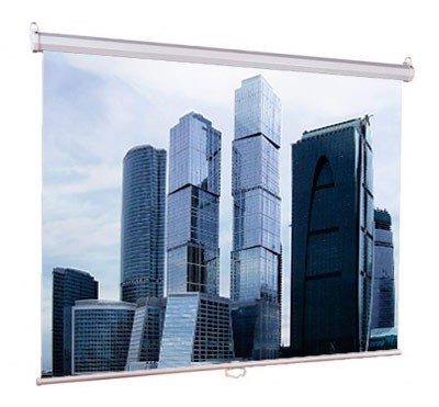 Экран Lumien 100" 180x180см Eco Picture LEP-100102 1:1 настенно-потолочный рулонный