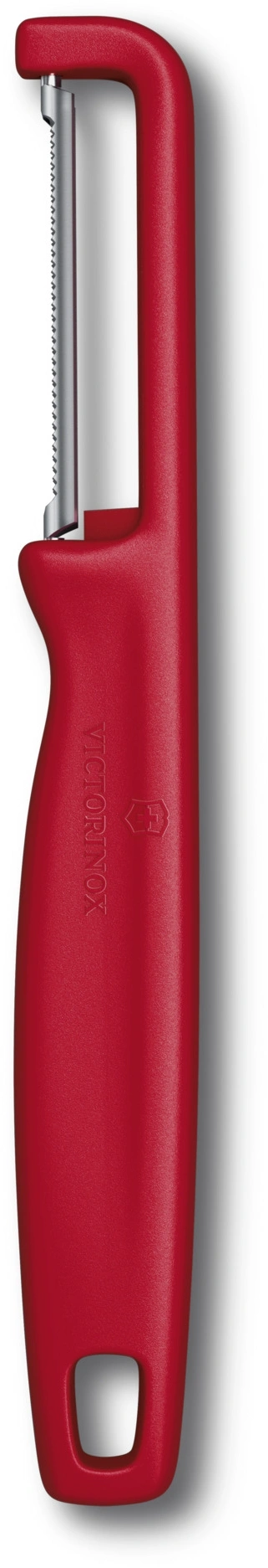 Овощечистка Victorinox Iotaс лезвием двухсторон. красный упак.:европодвес (6.0943.1)