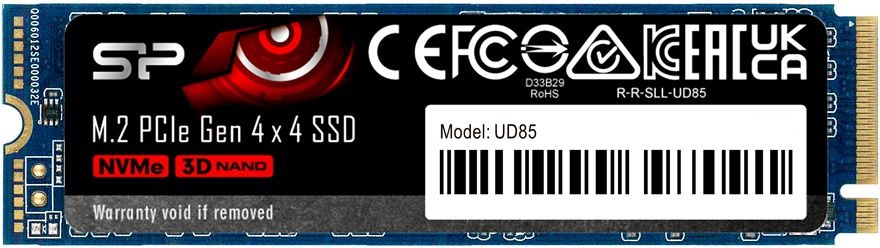 Накопитель SSD Silicon Power PCIe 4.0 x4 500GB SP500GBP44UD8505 M-Series UD85 M.2 2280