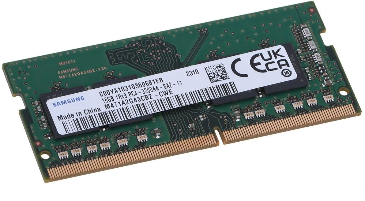 Память DDR4 16GB 3200MHz Samsung M471A2G43CB2-CWE OEM PC4-25600 CL22 SO-DIMM 260-pin 1.2В original dual rank OEM