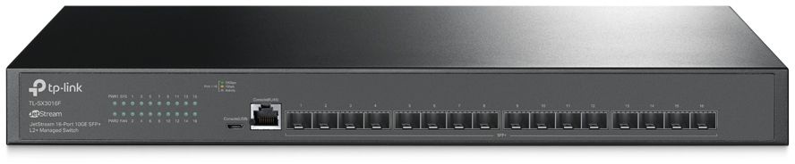 Коммутатор TP-Link SX3016F (L2+) 16SFP+ управляемый