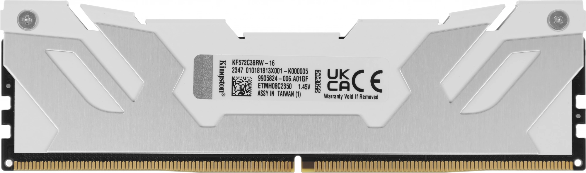 Память DDR5 16GB 7200MHz Kingston KF572C38RW-16 Fury Beast RTL Gaming PC5-57600 CL38 DIMM 288-pin 1.45В single rank с радиатором Ret