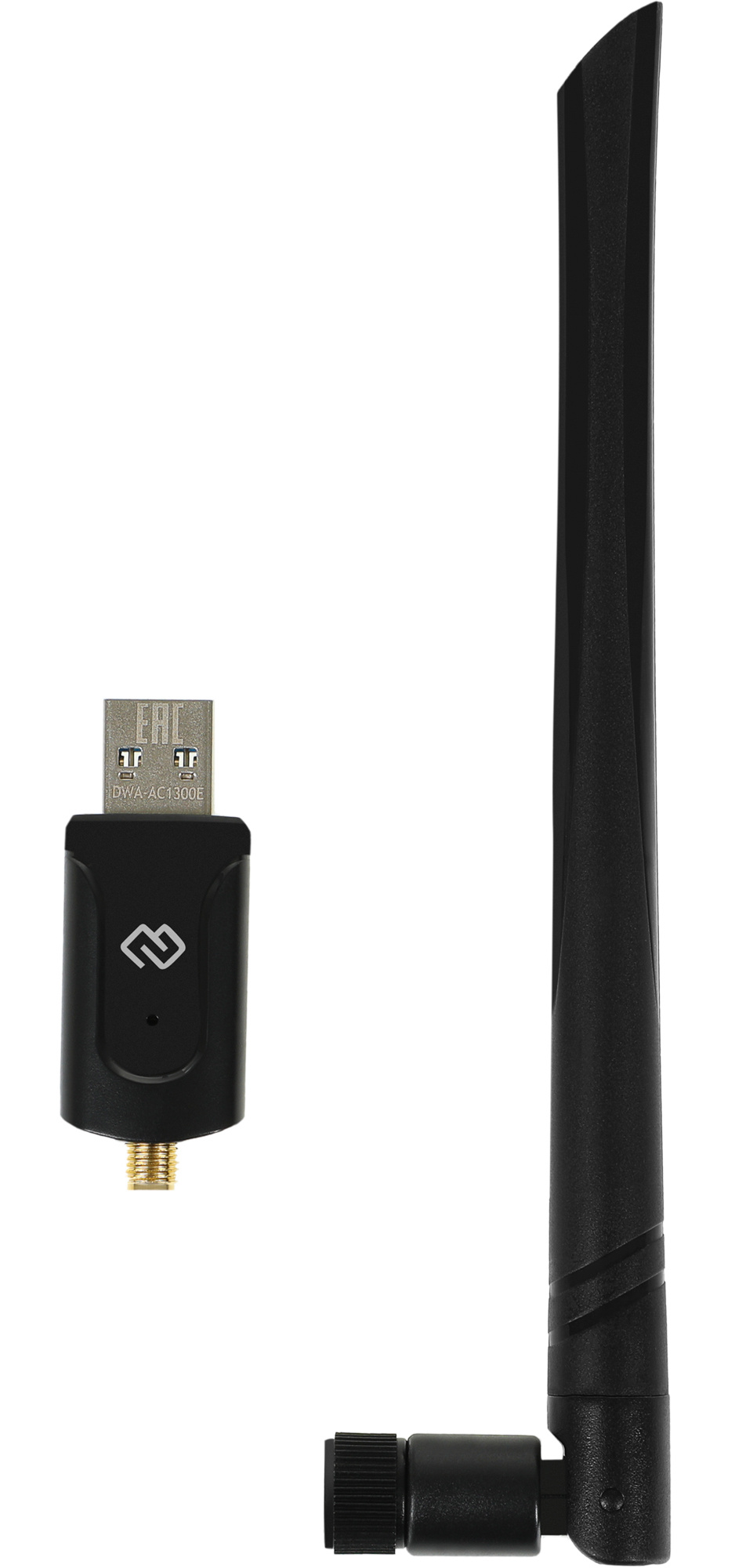 Сетевой адаптер Wi-Fi Digma DWA-AC1300E AC1300 USB 3.0 (ант.внеш.съем) 1ант. (упак.:1шт)