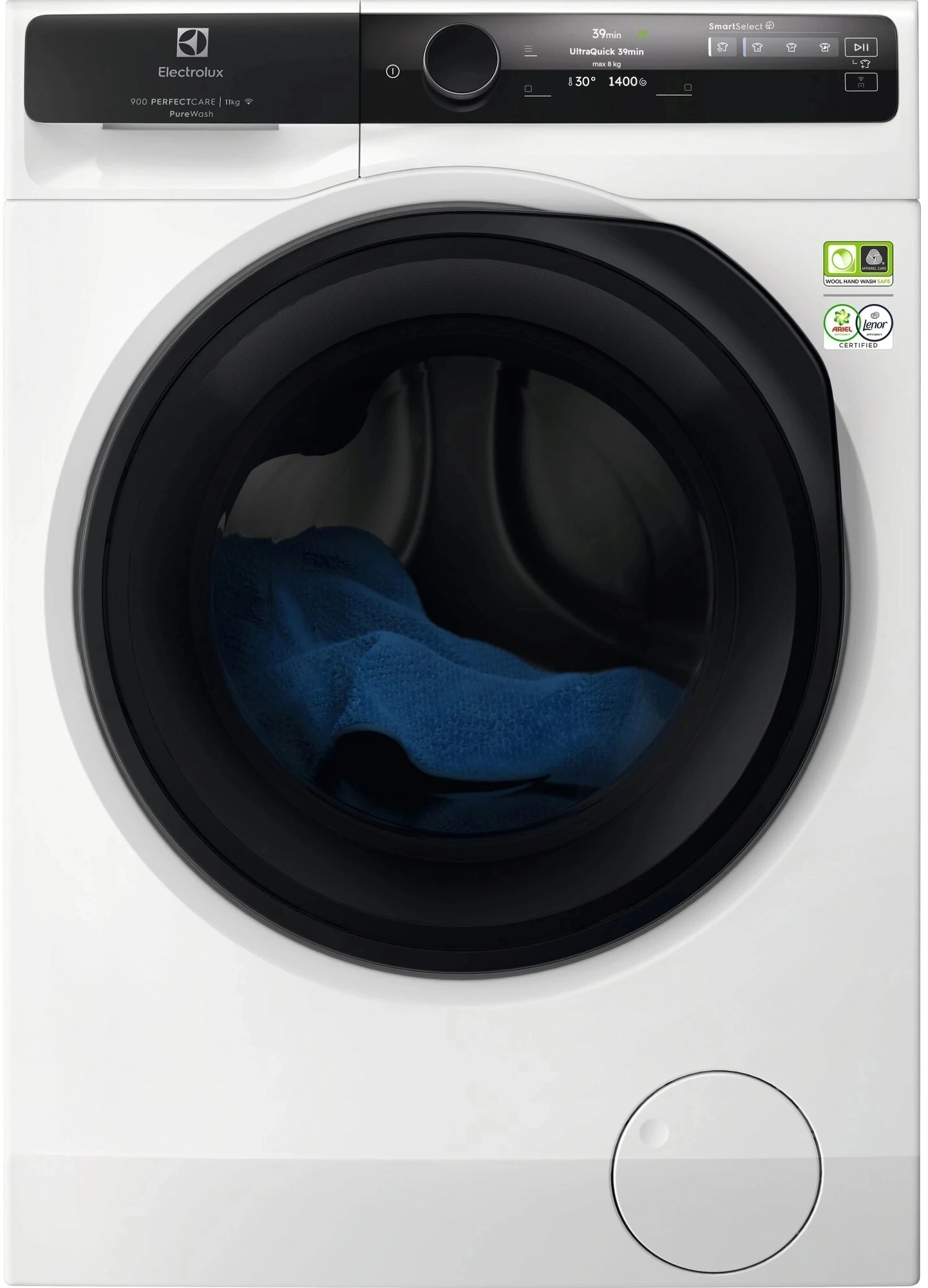 Стиральная машина Electrolux EW9F7607WCE пан.англ. класс: A загр.фронтальная макс.:11кг белый инвертор