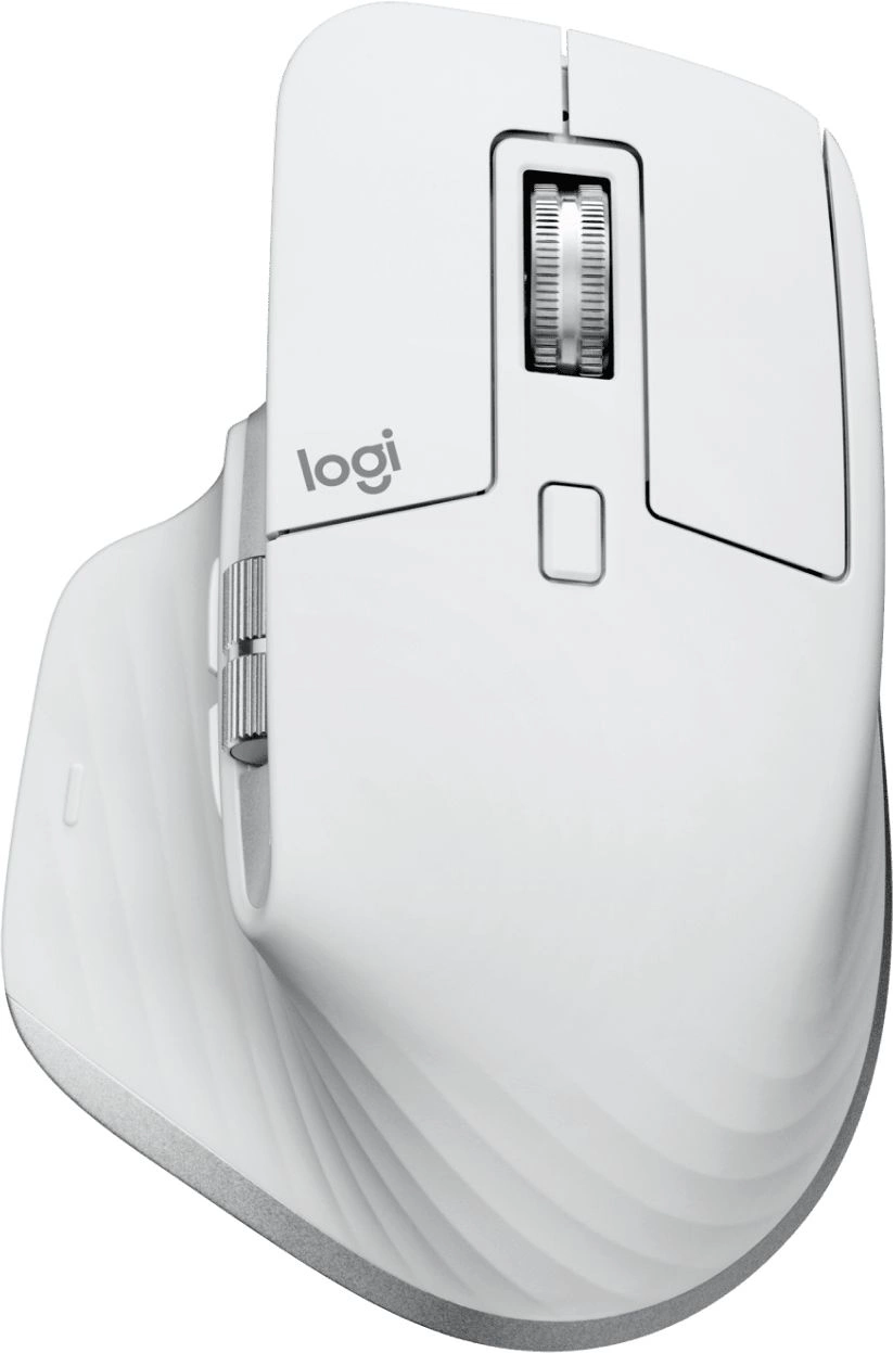 Мышь Logitech MX Master 3S светло-серый оптическая 8000dpi беспров. BT/Radio USB 5but (910-006560)