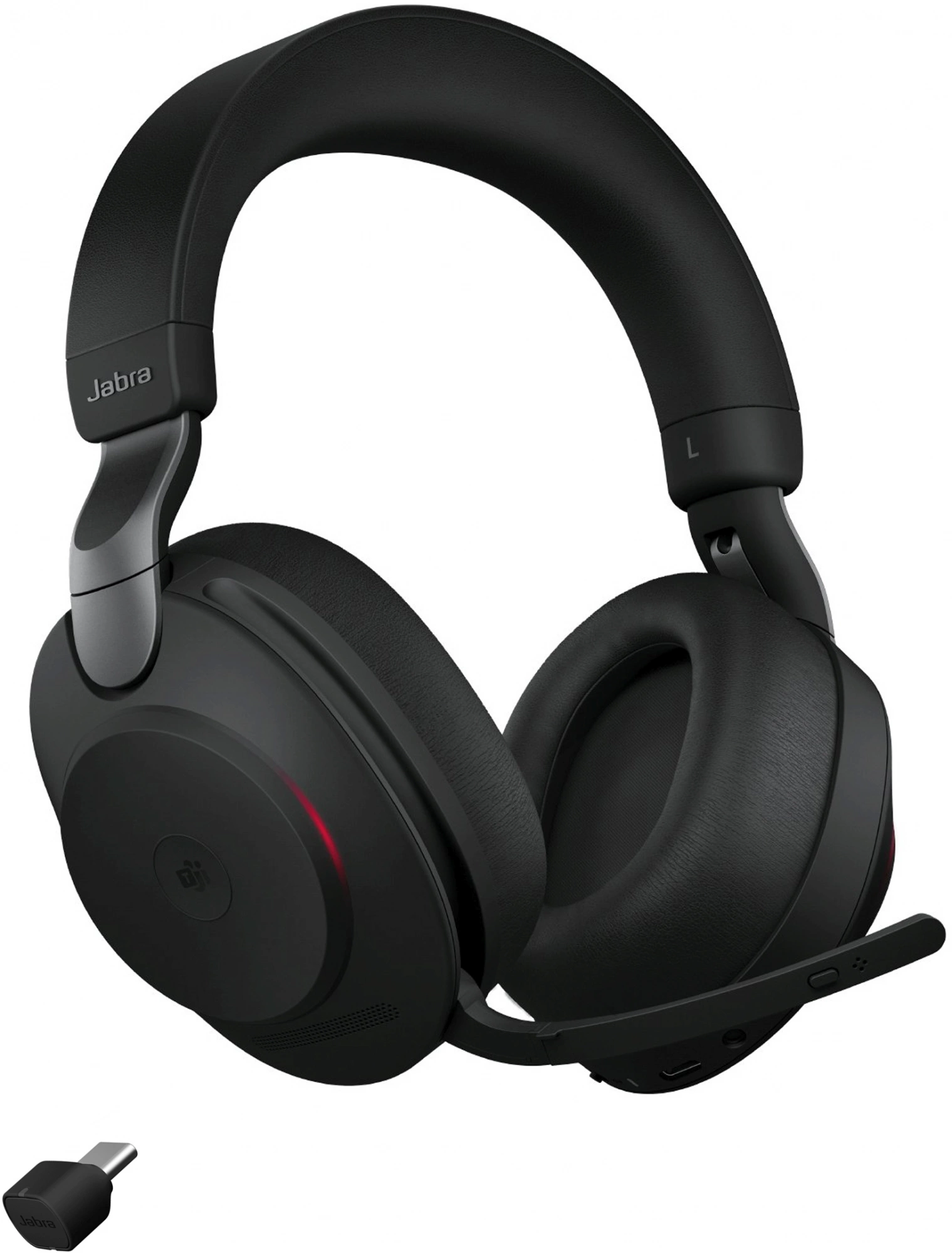 Наушники с микрофоном Jabra Evolve2 85 Link380c MS черный накладные BT оголовье (28599-999-899)