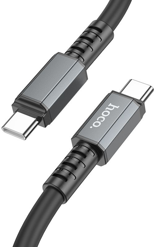 Кабель Hoco X85 Type-C to Type-C USB Type-C (m)-USB Type-C (m) 1м черный