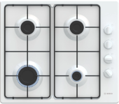 Газовая варочная поверхность Bosch PBP6C2K80O белый