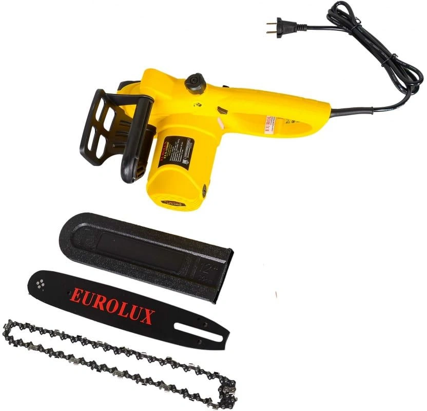 Цепная пила Eurolux ELS-1500P от сети 1500Вт дл.шины:12" (30cm) (70/10/8)