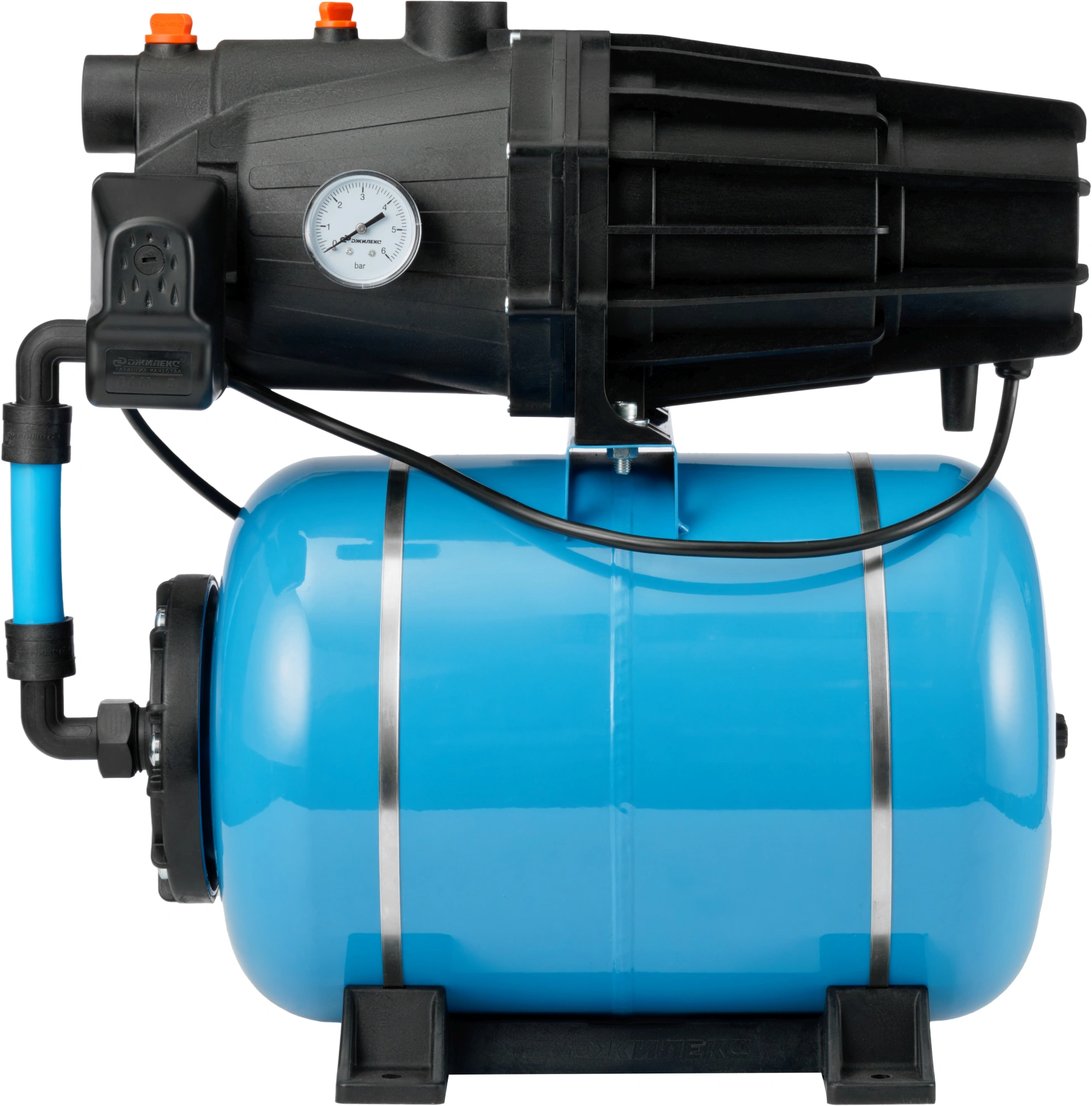 Насосная станция Джилекс Джамбо Про 70/50 П-24 1100Вт 4200л/час центробежный (в компл.:Реле давления РДМ-5, гидроаккумулятор 24 литра) (3112)