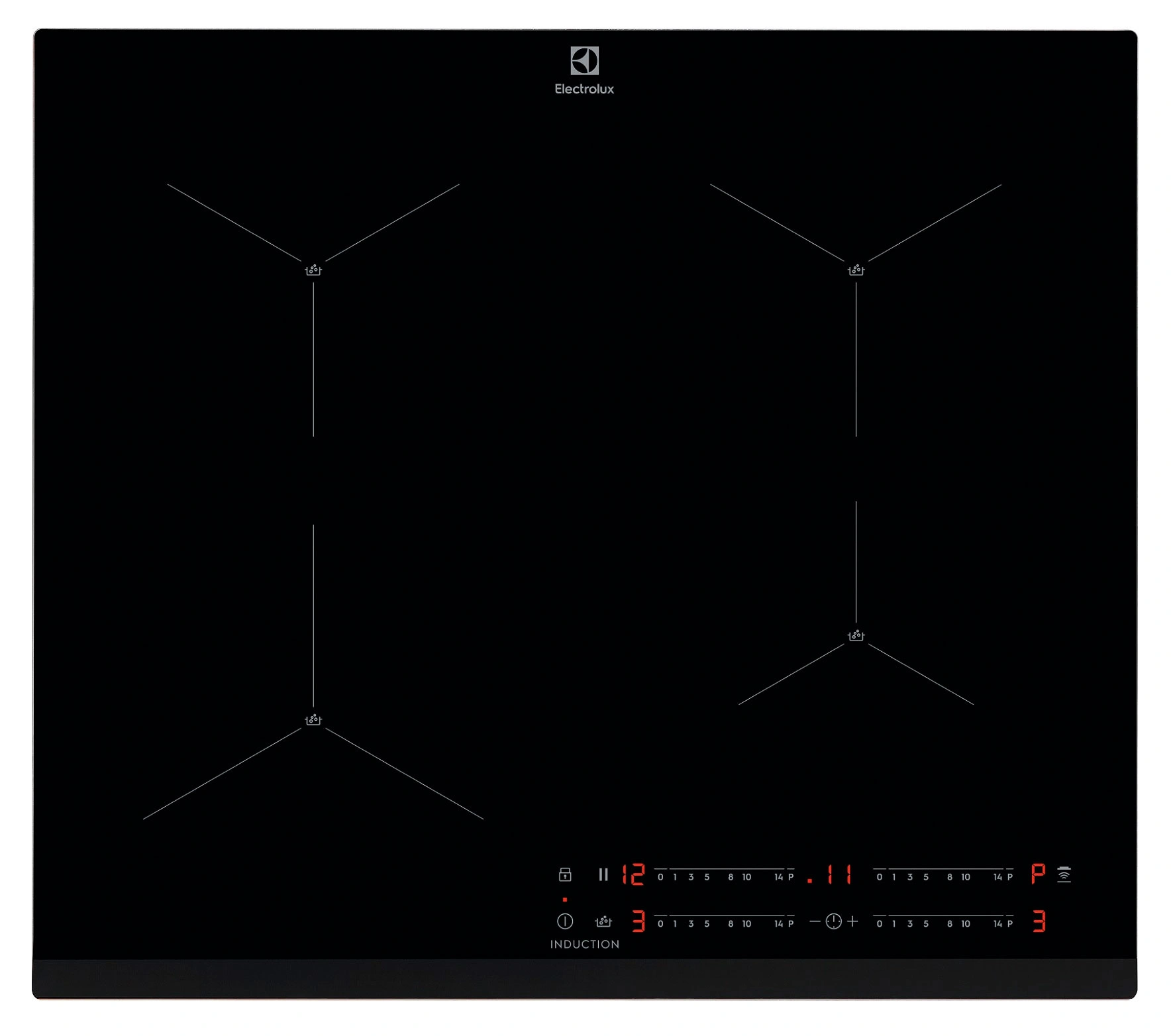 Индукционная варочная поверхность Electrolux EIS62443 черный