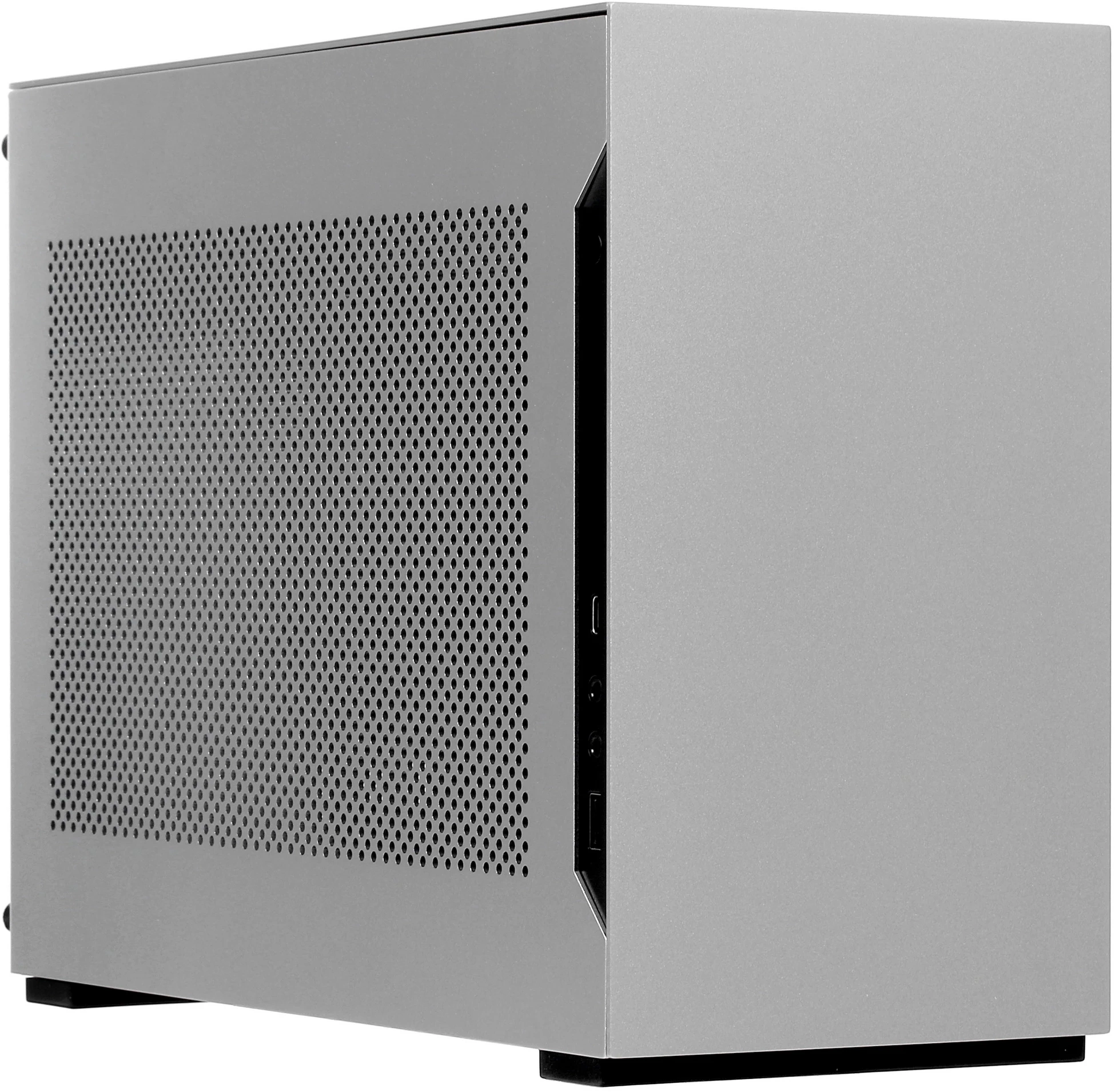 Корпус Lian-Li A4H2O серебристый без БП miniITX 1xUSB3.1 audio