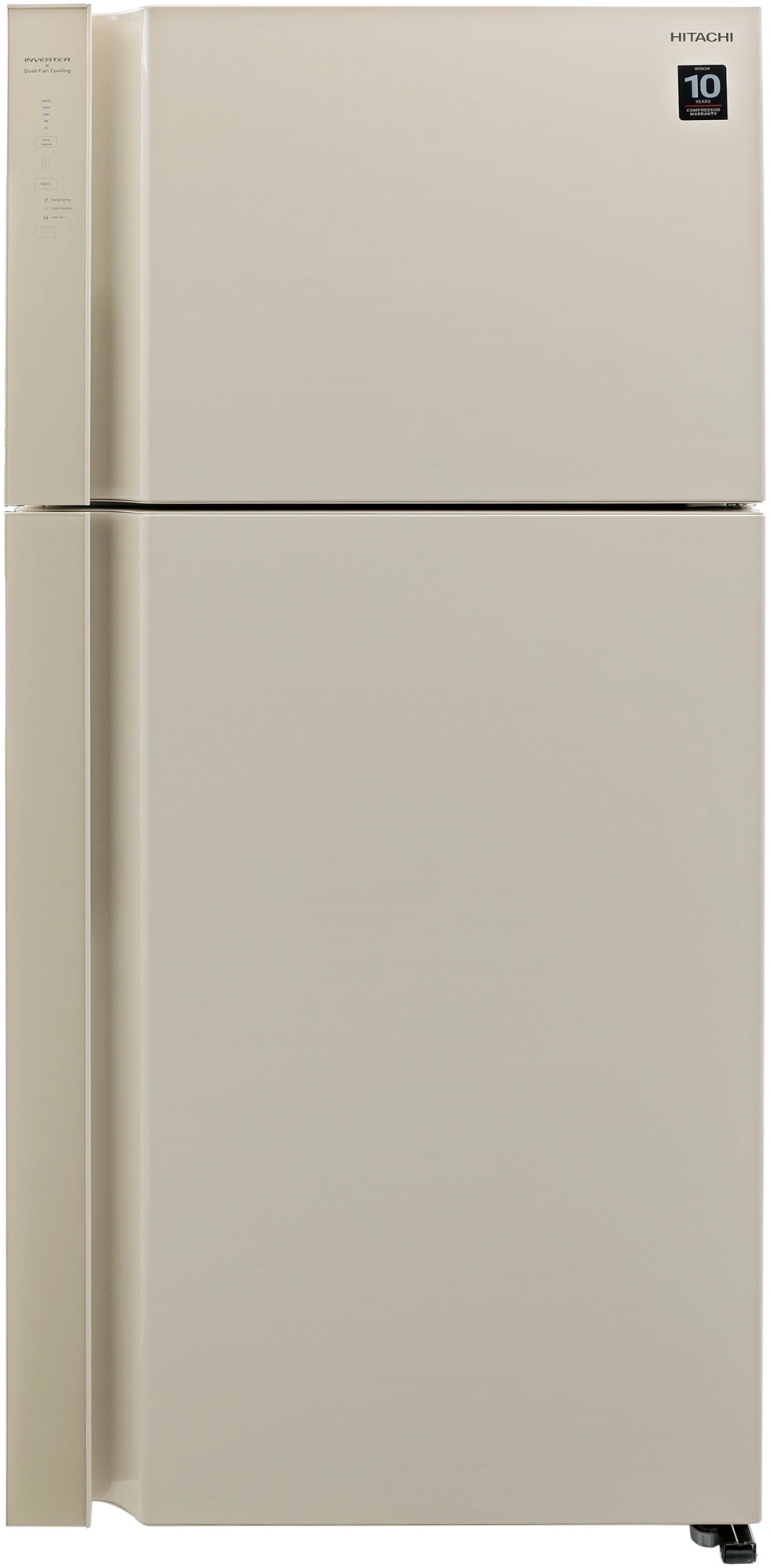 Холодильник Hitachi R-V660PUC7-1 BEG 2-хкамерн. бежевый глянц. инвертер