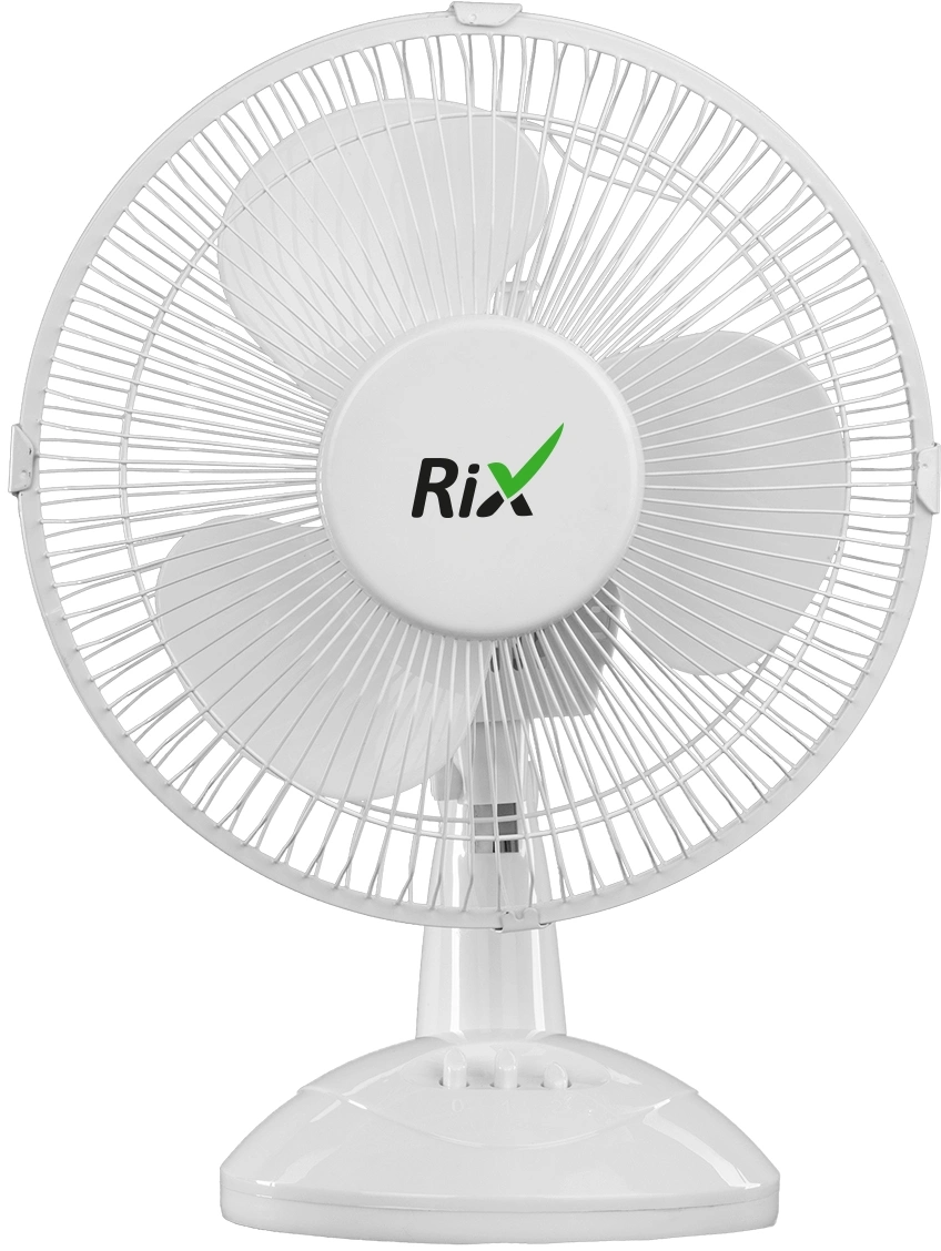 Вентилятор настольный RIX RDF-2200W 35Вт скоростей:2 белый