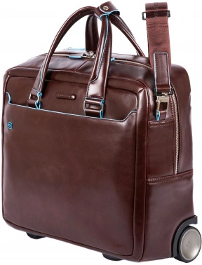 Сумка дорожная Piquadro BLUE SQUARE (BV4729B2/MO) 40x36x16см 20л. 2.584кг. кожа красное дерево