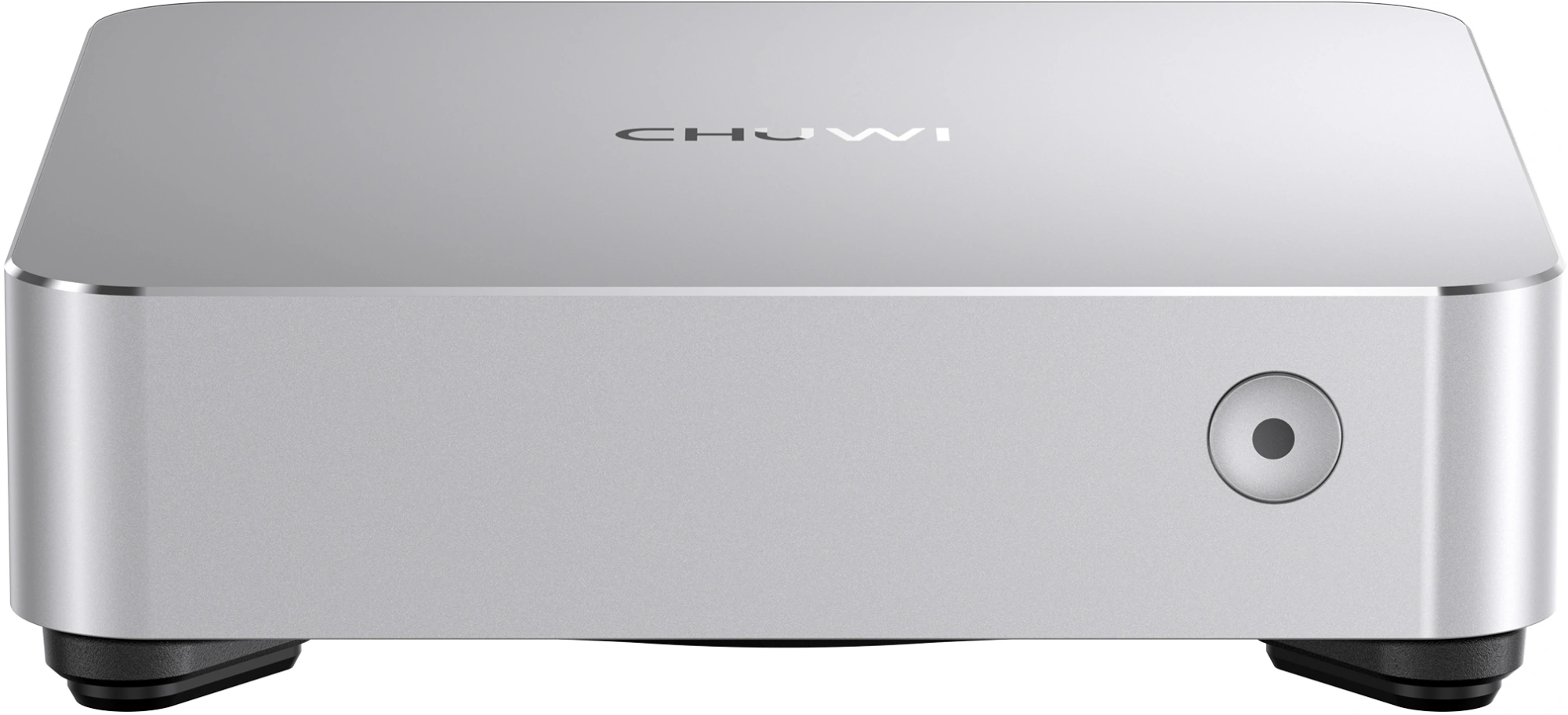 ПК Мини Chuwi AuBox Ryzen 7 8745HS (3.8) 32Gb SSD1Tb 780M Windows 11 Pro 2x2.5GbitEth WiFi BT 120W серебристый/черный