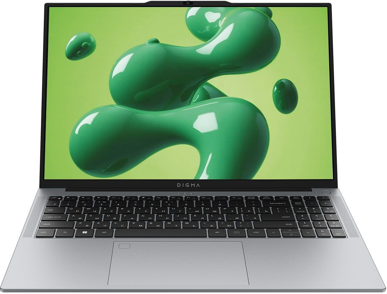 Ноутбук Digma Chronos Core 5 210H 16Gb SSD512Gb Intel Graphics 16" IPS WUXGA (1920x1200) Windows 11 Pro silver WiFi BT Cam 6500mAh (DN16P5-ADXW02)