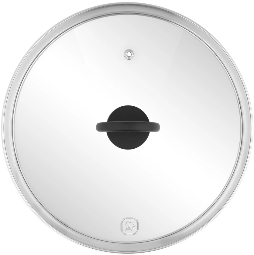 Крышка Rondell Handy RDA-1688 d=28см крыш.прозрачный руч.черная