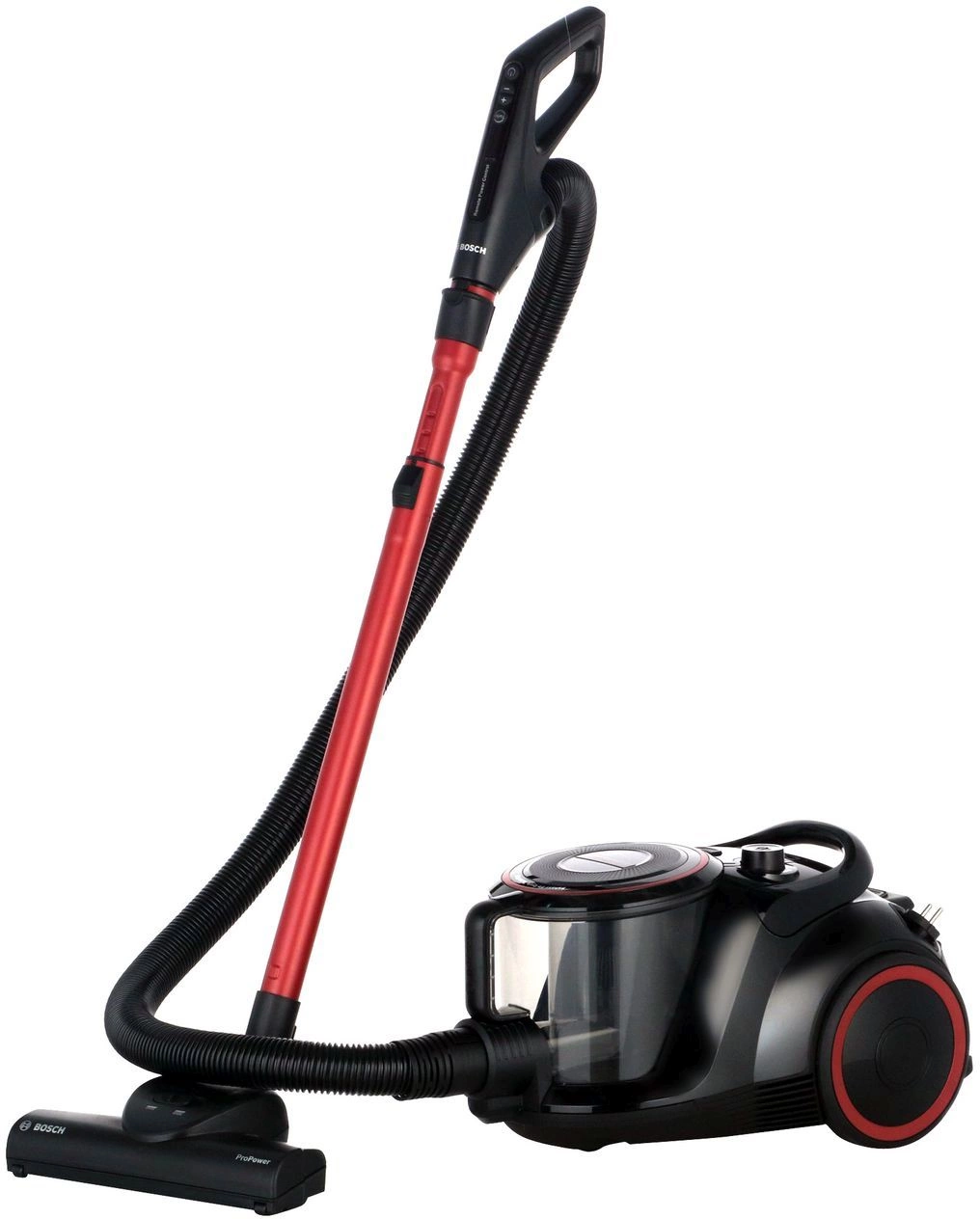 Пылесос Bosch BGS41POW1 700Вт черный/красный Пылесос Bosch BGS41POW1 700Вт черный/красный