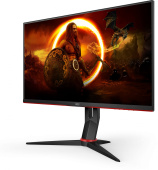 Монитор AOC 27" Gaming 27G2SPU черный IPS LED 1ms 16:9 HDMI M/M матовая HAS Piv 250cd 178гр/178гр 1920x1080 165Hz FreeSync Premium VGA DP FHD USB 5.07кг
