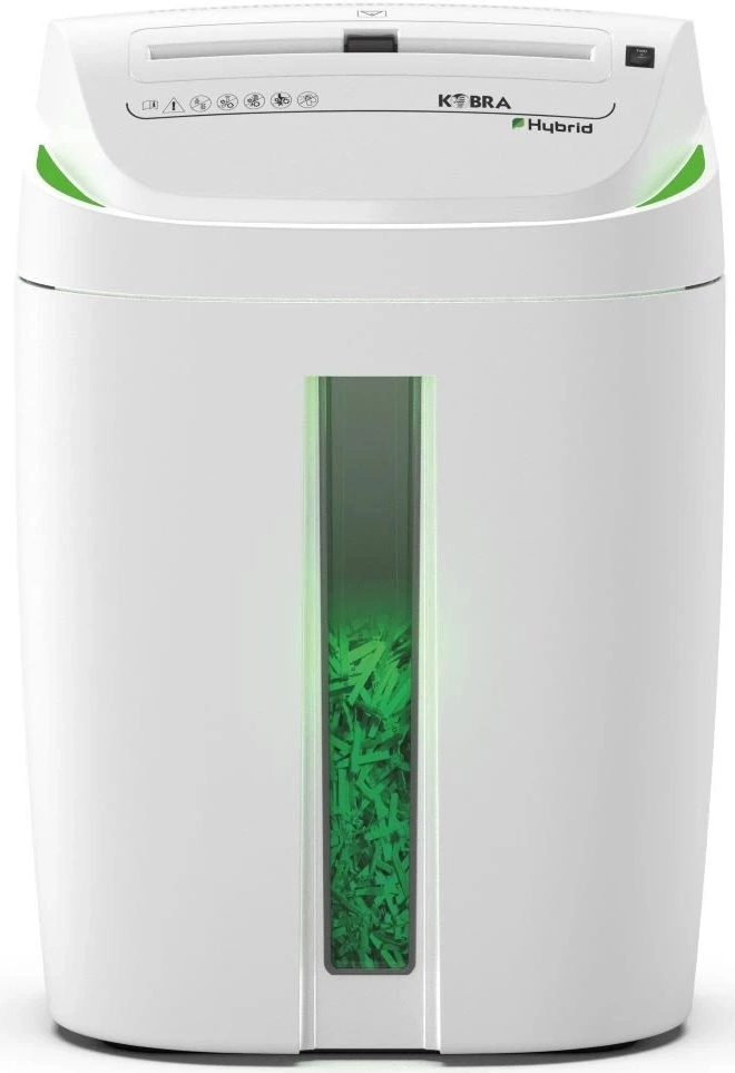 Шредер Kobra S4-Hybrid E/S серый (секр.Р-2) ленты 20лист. 40лтр. скрепки скобы пл.карты CD