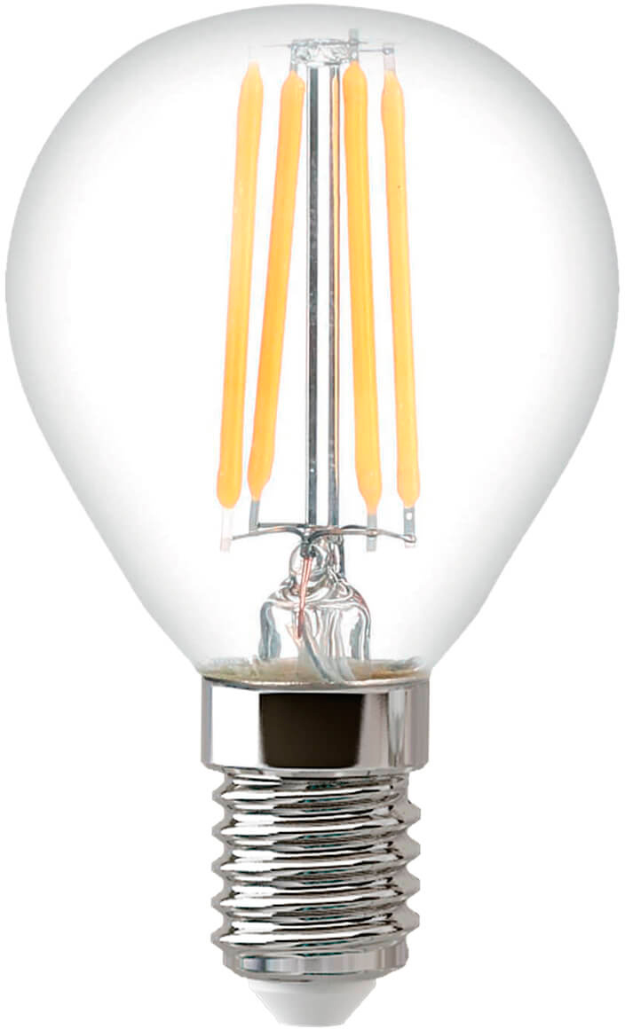 Лампа филам. Thomson Filament TH-B2081 5Вт цок.:E14 шар 220B св.свеч.бел.теп. Globe (упак.:1шт)