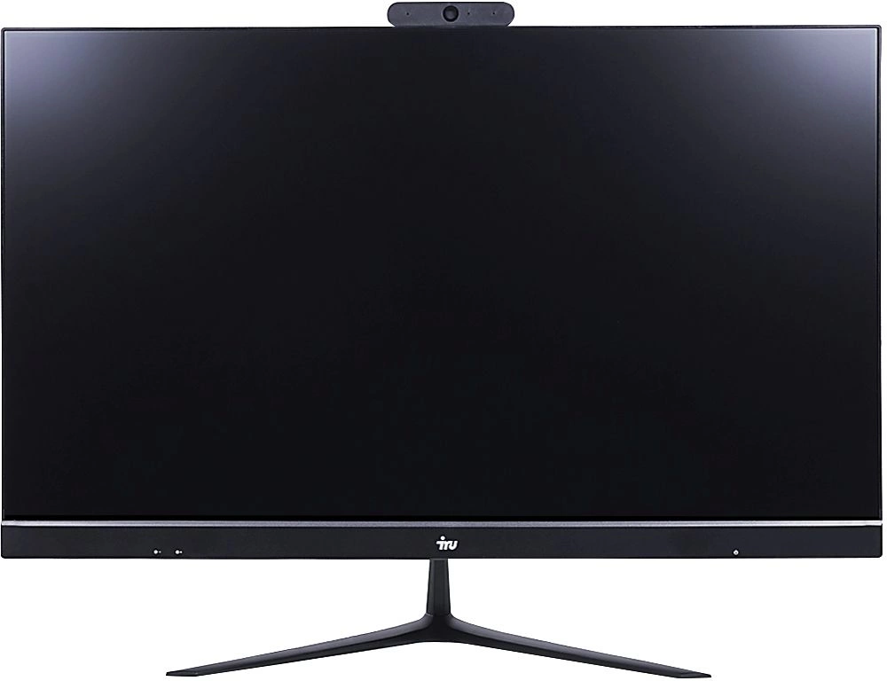 Моноблок IRU Office P2710H4 27" Full HD i5 10400 (2.9) 8Gb SSD240Gb UHDG 630 CR FreeDOS GbitEth WiFi BT 120W Cam черный 1920x1080 (RUS)
