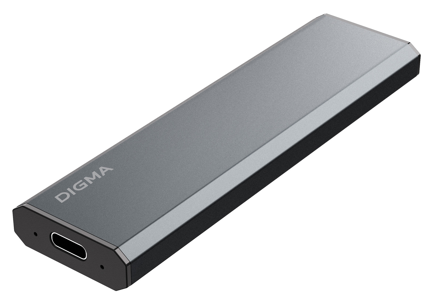Накопитель SSD Digma USB 3.2 2TB DGSM8002T1MGG MEGA X 1.8" темно-серый