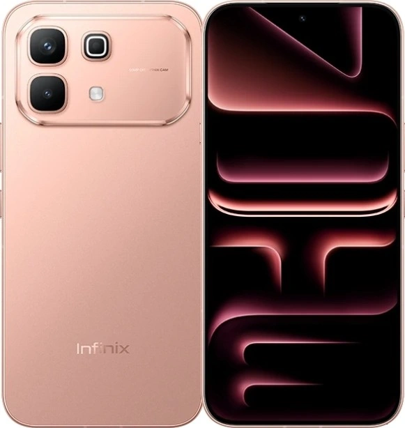 Смартфон Infinix X6879 Note 60 256Gb 8Gb розовое золото моноблок 3G 4G 2Sim 6.78" 1208x2644 Android 16 50Mpix 802.11 a/b/g/n/ac NFC GPS GSM900/1800 GSM1900 Protect FM